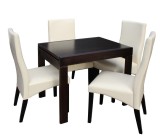Set masa KORS cu 4 scaune 6012 Wenge Crem