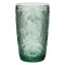 Pahar Sticlă Tropical, Verde, Capacitate 380ml, Set 4 Bucăți