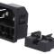 Conector Alimentare AC 10A 250V IEC 60320