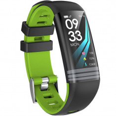 Bratara Fitness iUni G26, Display OLED 0.96 inch, Bluetooth, Pedometru, Notificari, Verde foto