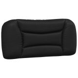 Cumpara ieftin Perna pentru tablie pat, Hvar, negru, 90 cm, piele artificiala