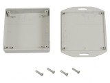 Carcasă Universală cu Lame de Fixare 80x80x20mm