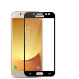 Cumpara ieftin Folie Sticla Samsung J3 2017 j330 Black Fullcover 2D Full Glue Tempered Glass Ecran Display LCD