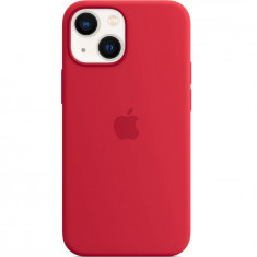 Husa de protectie Apple Silicone Case with MagSafe pentru iPhone 13 mini, (PRODUCT)RED