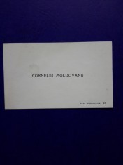 Carte de vizita Corneliu Moldovan foto