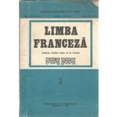 Limba Franceza. Manual pentru anul III de studiu - Doina Popa Scurtu