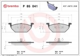 Set placute frana BREMBO P85041