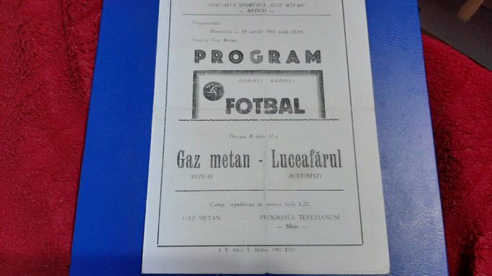 program Gaz M. Medias - Luceafarul Buc.