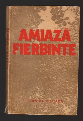 C10548 - AMIAZA FIERBINTE - PROZA BULGARA, TRADUCEREA PAULINA CORBU foto