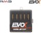 Set jiglere (jicloare) principale EVOK - compatibil carburatoare Keihin tip PWK - dimensiuni: 175-198
