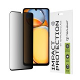 Folie pentru Xiaomi Redmi 13C 4G / 13C 5G / Poco C65 / Poco M6 - Techsuit 111D Privacy Full&nbsp;Glue - Black