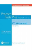 Cambridge English Qualifications: C1 Advanced Volume 1 Practice Tests Plus with key - Nick Kenny, Jacky Newbrook, 2024