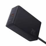 Incarcator Statie Baseus 5in1, 240W, 5A, 1 x USB-A - 3 x USB-C - 1 x DC, Negru P10163901113-00