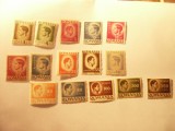 Serie mica Romania 1945 - Mihai I ,15 valori