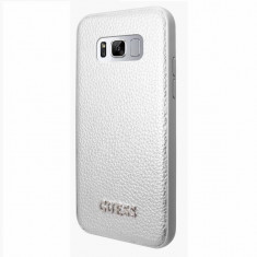Husa Guess Iridescent Elegant pentru Samsung Galaxy S8 G950 silver foto