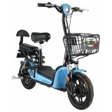 Cumpara ieftin Bicicleta electrica tip scuter RKS Elegant, motor 250W, baterii 48V 12Ah - Albastru