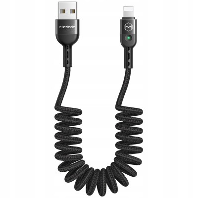 Cablu Mcdodo, Pentru Iphone, &amp;Icirc;ncărcare Rapidă Qc, 1.8M Negru foto