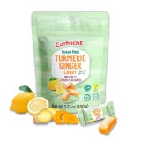 Bomboane Moi Fara Zahar Ghimbir Turmeric Lamaie CorNiche 100g MLL
