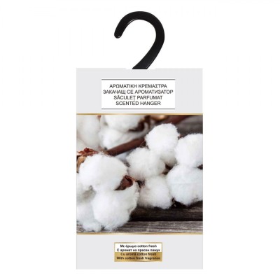 Odorizant Dulap, Scented Hanger, Aromă Cotton Fresh, Capacitate 38g foto