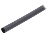 Manșon termocontractabil cu adeziv negru 12mm 1,2m