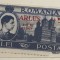 Timbre Romania Timbru Supratipar RPR 5 lei , +5 ARLUS 1-7 XI 1947