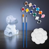 Set Creativ Lampa Dinozaur, Multicolor, 7.5x9x12cm, Baterii Incluse, Oem