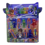 Set eroi in pijama cu skateboard