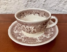 CEASCA SI FARFURIOARA DIN PORTELAN VILLEROY &amp; BOCH- BURGENLAND