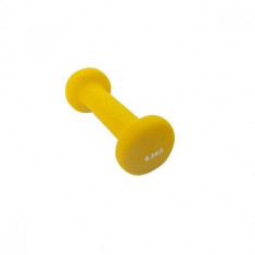 Gantera Neopren TECHFIT, 0.5 kg, Galben