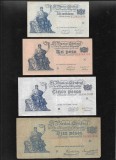 Rar! Set Argentina 50 centavos + 1 + 5 + 10 pesos