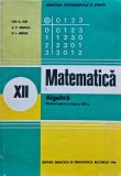 Cumpara ieftin Matematică. Algebră. Manual pentru clasa a XII-a - 1995 - A. P. Ghioca (@N96)