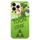 Husa compatibila cu Apple iPhone 15 Pro Max model Opponent Toon Link, Silicon, TPU, Viceversa, Transparent, Carcasa