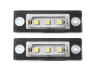 Set lampa numar tuning VE CADDY, 2015- cu 2 usi; CADDY III/LIFE, 2004-2015; GOLF V PLUS (5M), JETTA (1K5/1KM), PASSAT (B5), 2000-2005 Sedan ; PASSAT