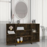 Gossi servanta, stejar afumat, 120x30x75 cm, pal