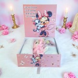 Cumpara ieftin Trusou Botez cu 8 Piese, Minnie Mouse, Culoare Roz - TB274