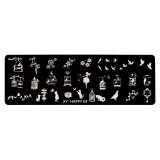 Cumpara ieftin Matrita Metalica Stampila Unghii LUXORISE, Sound of Joy, LUXORISE Nail Art