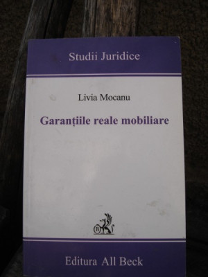 GARANTIILE REALE MOBILIARE - LIVIA MOCANU foto