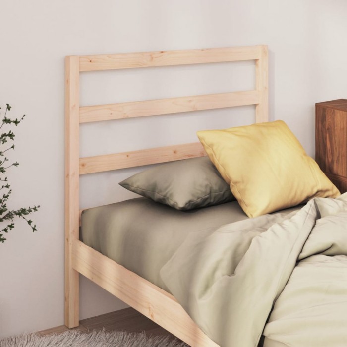 vidaXL Tăblie de pat, 96x4x100 cm, lemn masiv de pin 817620