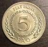 Moneda Iugoslavia - 5 Dinara 1970 - FAO, Europa