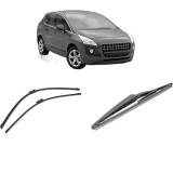 Cumpara ieftin Set 3 stergatoare PEUGEOT 3008 Van (0U_) 2009-2016, pentru parbriz si luneta, Bosch Twin-Aerotwin