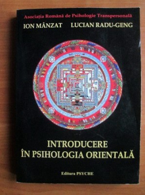 Introducere in psihologia orientala - Ion Manzat foto