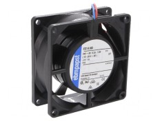 Ventilator axial 24VDC 80x80x32mm 80m3/h 48dBA bilă