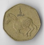 Moneda 1 pula 1991 - Botswana