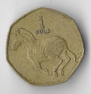 Moneda 1 pula 1991 - Botswana
