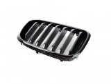 Grila radiator Bmw X3 (G01), 06.2017-07.2021, X4 (G02), 03.2018-, model: pachet,M, montare fata, dreapta, Negru lucios, RapidAuto