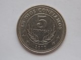 5 CORDOBAS 2000 NICARAGUA