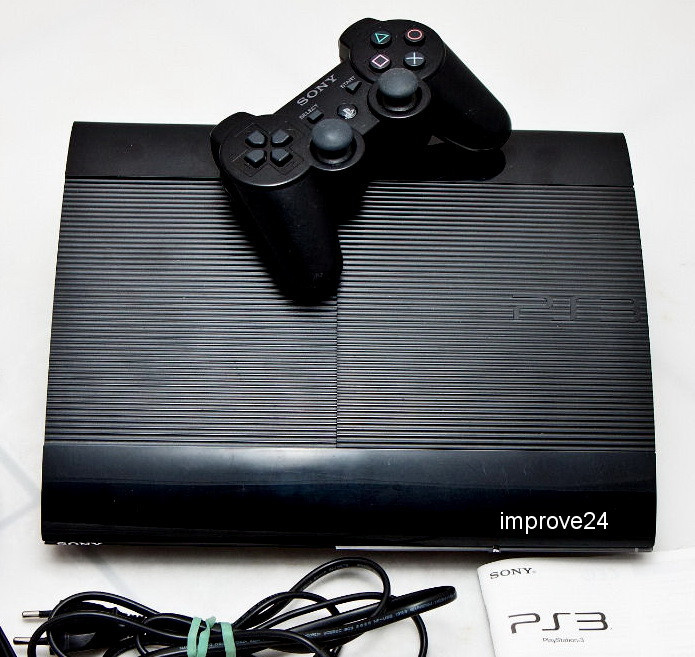 PS3 500Gb+80 jocuri modat playstation 3 + GTA 5, Fifa 19,Minecraft,Lego,NFS,Blur