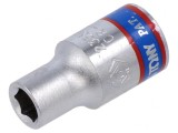 Cheie Tubulară HEX 5mm 1/4 Scurtă 6 Puncte