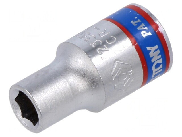 Cheie Tubulară HEX 5mm 1/4 Scurtă 6 Puncte