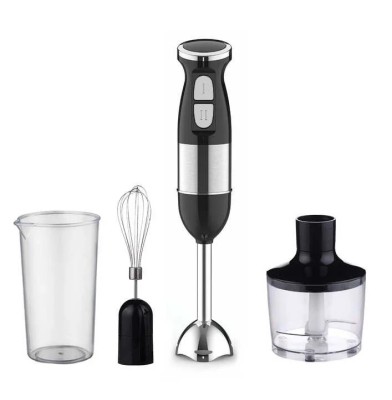 Blender 4 in 1 600ML 500W 2 Viteze Negru foto